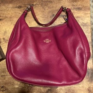 Coach purse w/storage bag